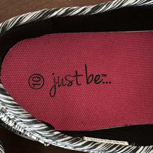 Just Be | Space Dye Slip On Sneakers Size 10 - Picture 7 of 8
